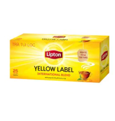 Trà Lipton nhãn vàng 25 gói x 2g